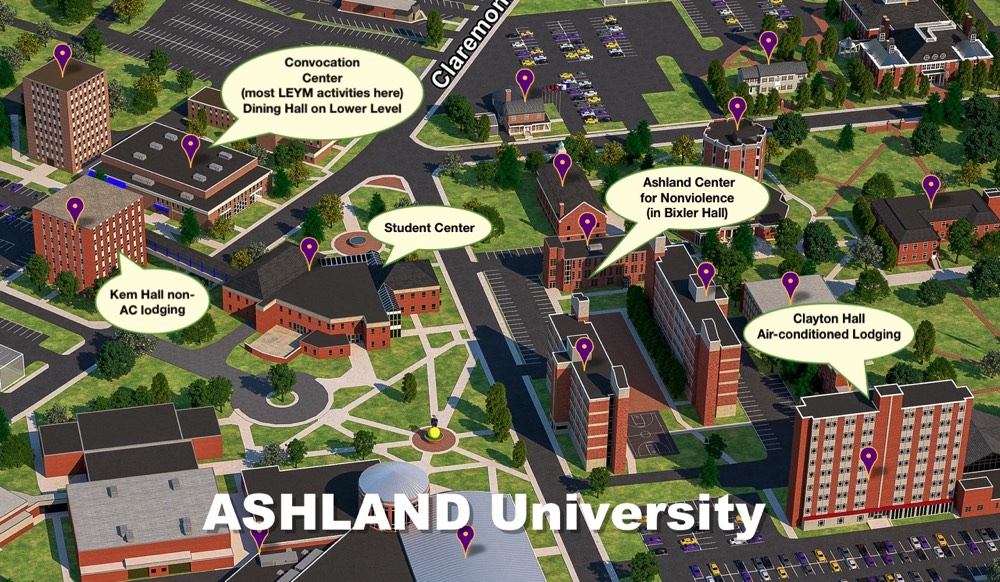 Join us on the Ashland University Campus