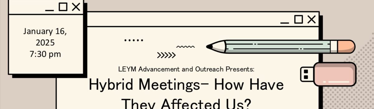 Online Event: Hybrid Meetings – How Have They Affected Us?