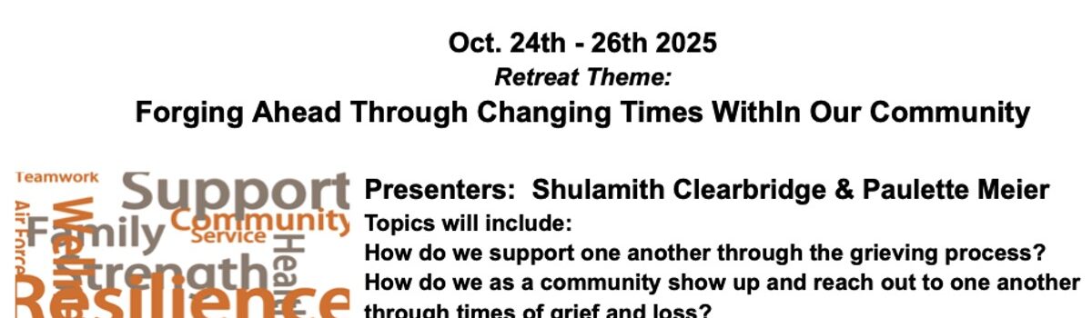 Fall Retreat at Weber Center